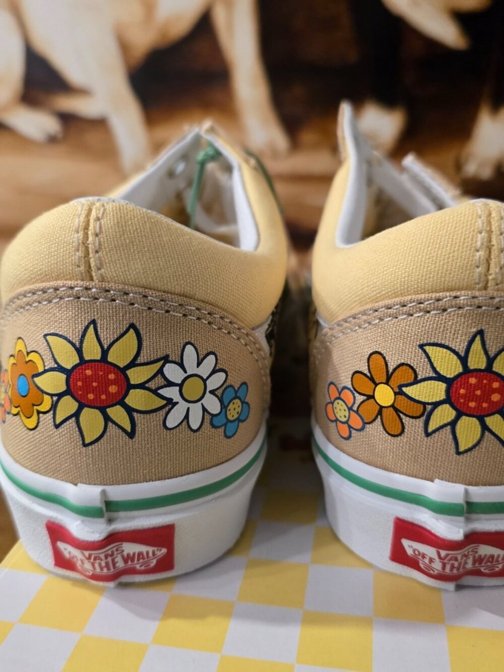 VANS x Sesame Street Elmo Old Skool Sneakers Shoes Women's Sz 7.5 US NEW RARE - Picture 11 of 16